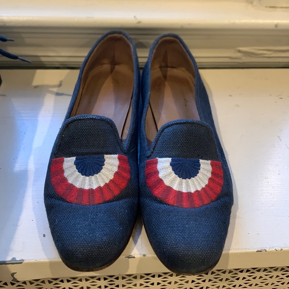 Stubbs and Wootton Federal Navy Shoe